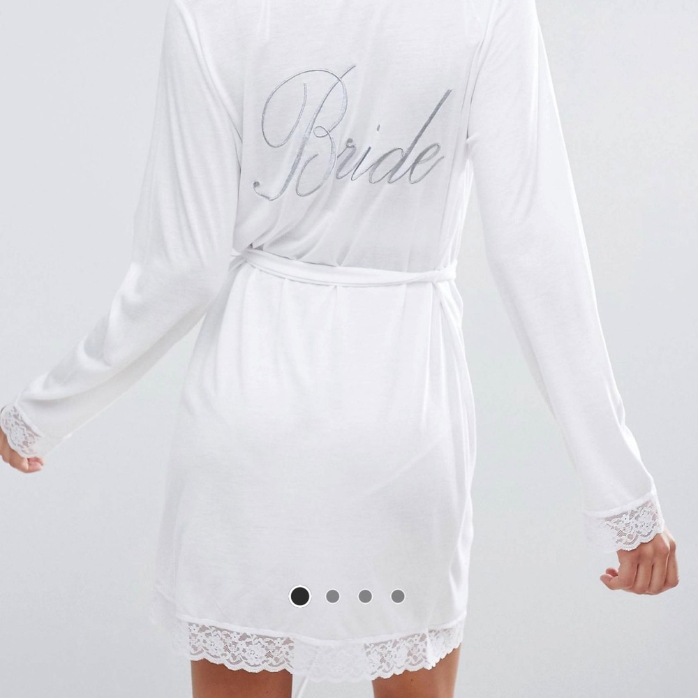 ASOS BRIDAL bride robe
